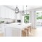 Z-Lite Barrington Pendant, 1-Light, 8.25 In.W x 17.5 In.H, Matte Black/Clear Waterglass 346P8-MB - alternate 2